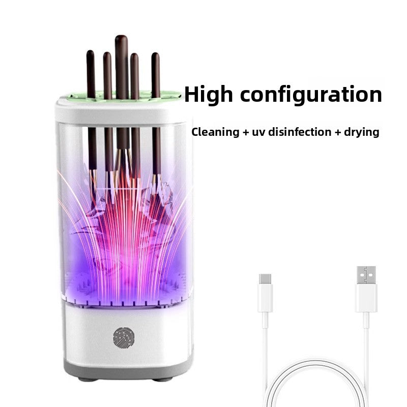 Automatic Makeup Brush Cleaning Machine with Drying and Disinfection