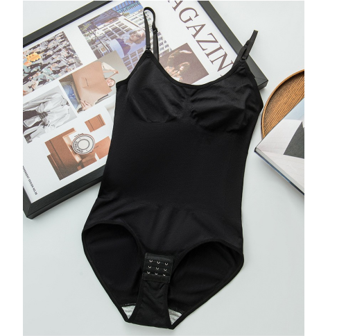 Women's Seamless Shapewear Bodysuit with Waist Support