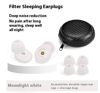 Sleep Noise Reduction Muting Soundproof Super Strong Filter Earplugs