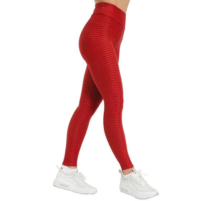 Women's High-Waisted Quick-Dry Yoga Pants with 3D Lifting Effect