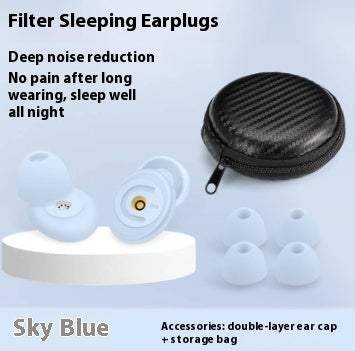 Sleep Noise Reduction Muting Soundproof Super Strong Filter Earplugs