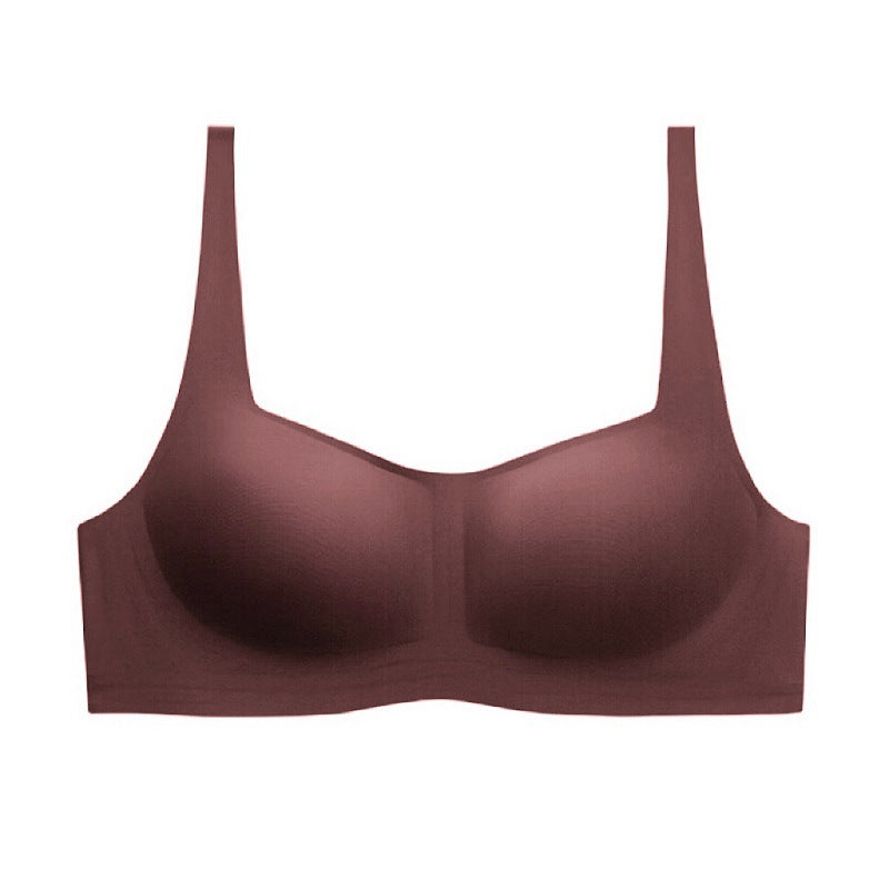 Seamless, comfortable jelly-like soft support women's bra