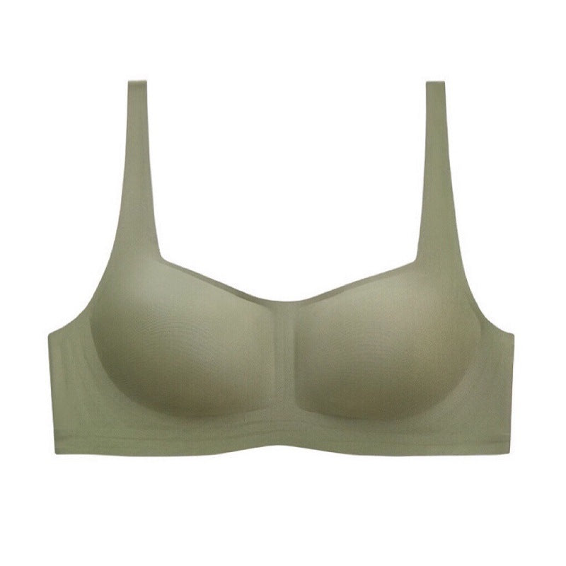 Seamless, comfortable jelly-like soft support women's bra