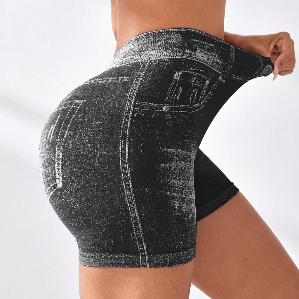 Women's Seamless Quick-Dry Yoga Shorts