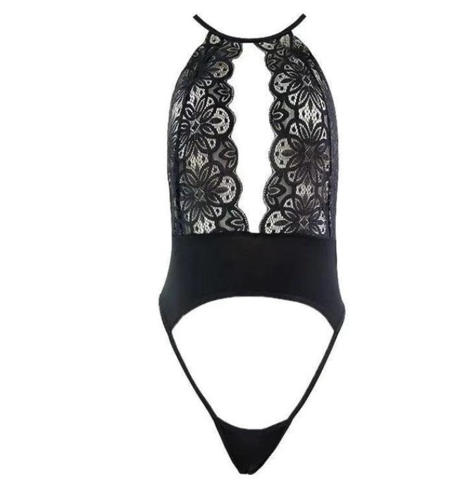 Womens Lace Bodysuit Lingerie