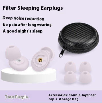 Sleep Noise Reduction Muting Soundproof Super Strong Filter Earplugs