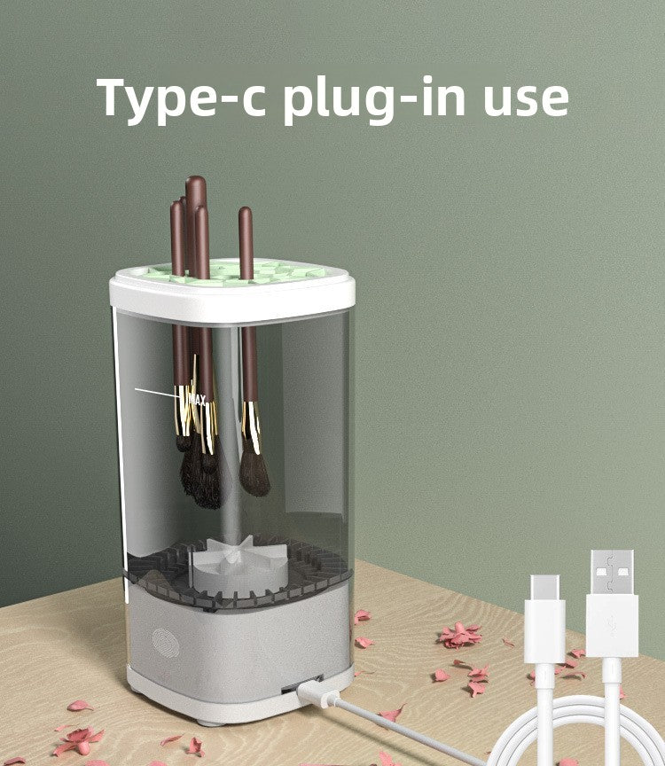 Automatic Makeup Brush Cleaning Machine with Drying and Disinfection