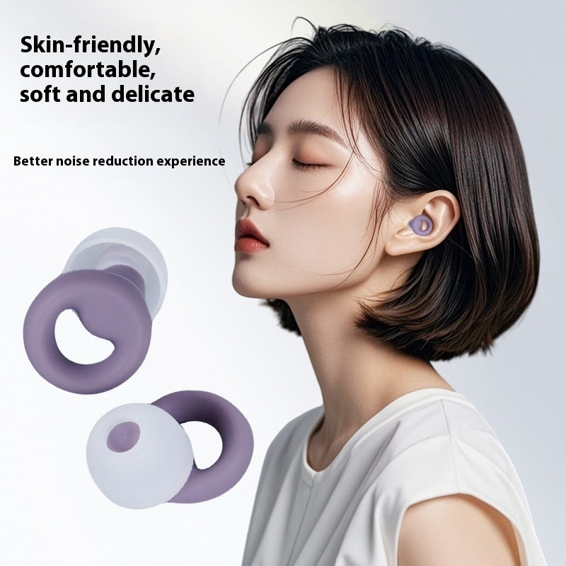 Waterproof And Minimalist Silicone Noise Cancelling Earplugs