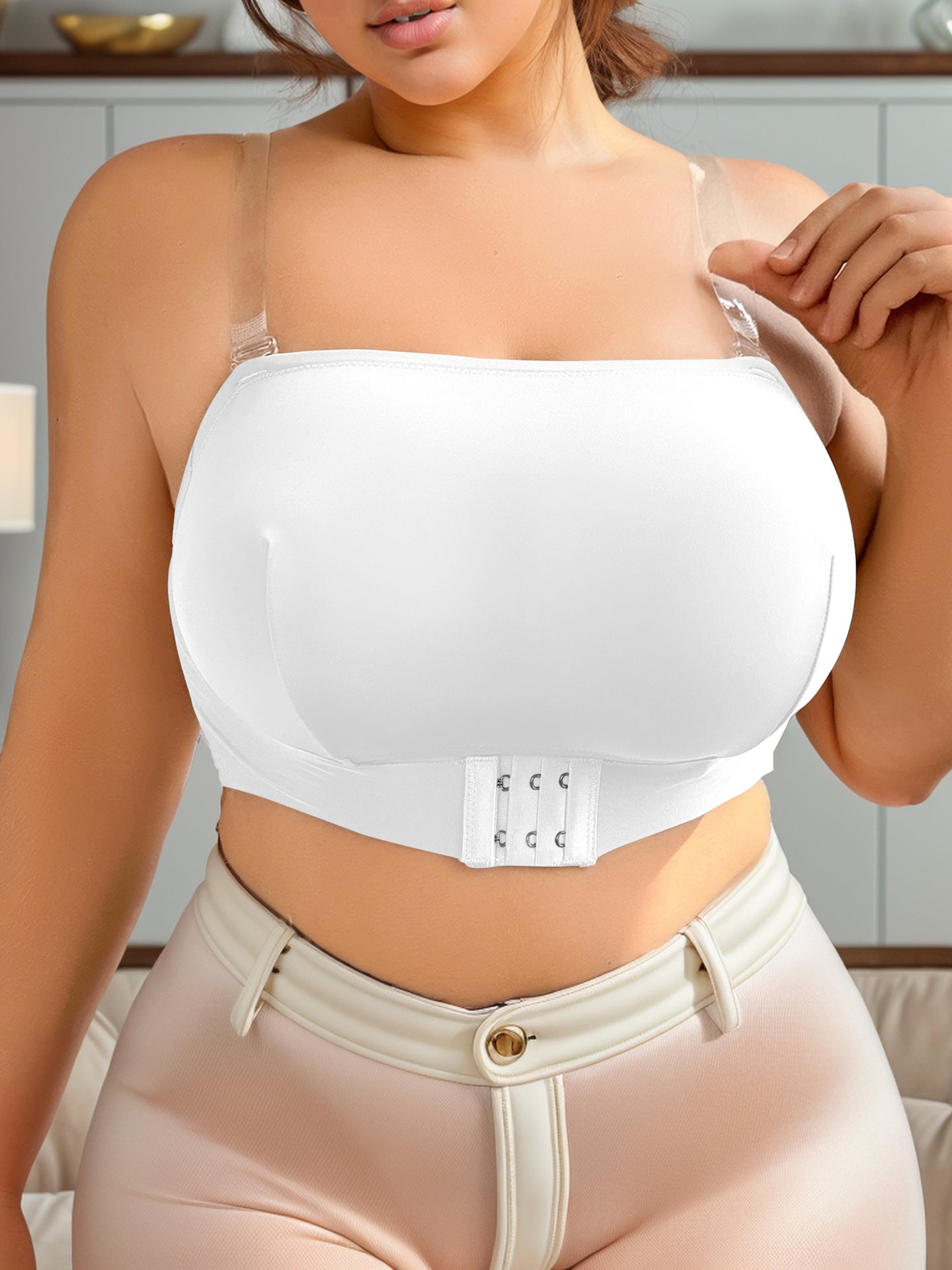 Seamless Comfort Strapless Bra