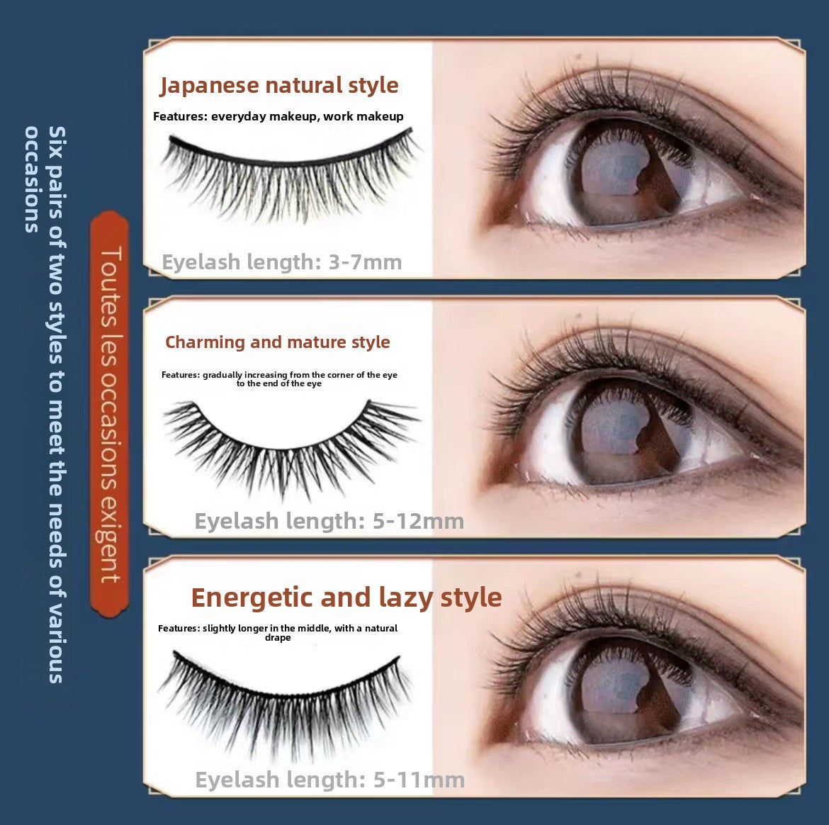 Super natural eyeliner, false eyelashes, eyelashes