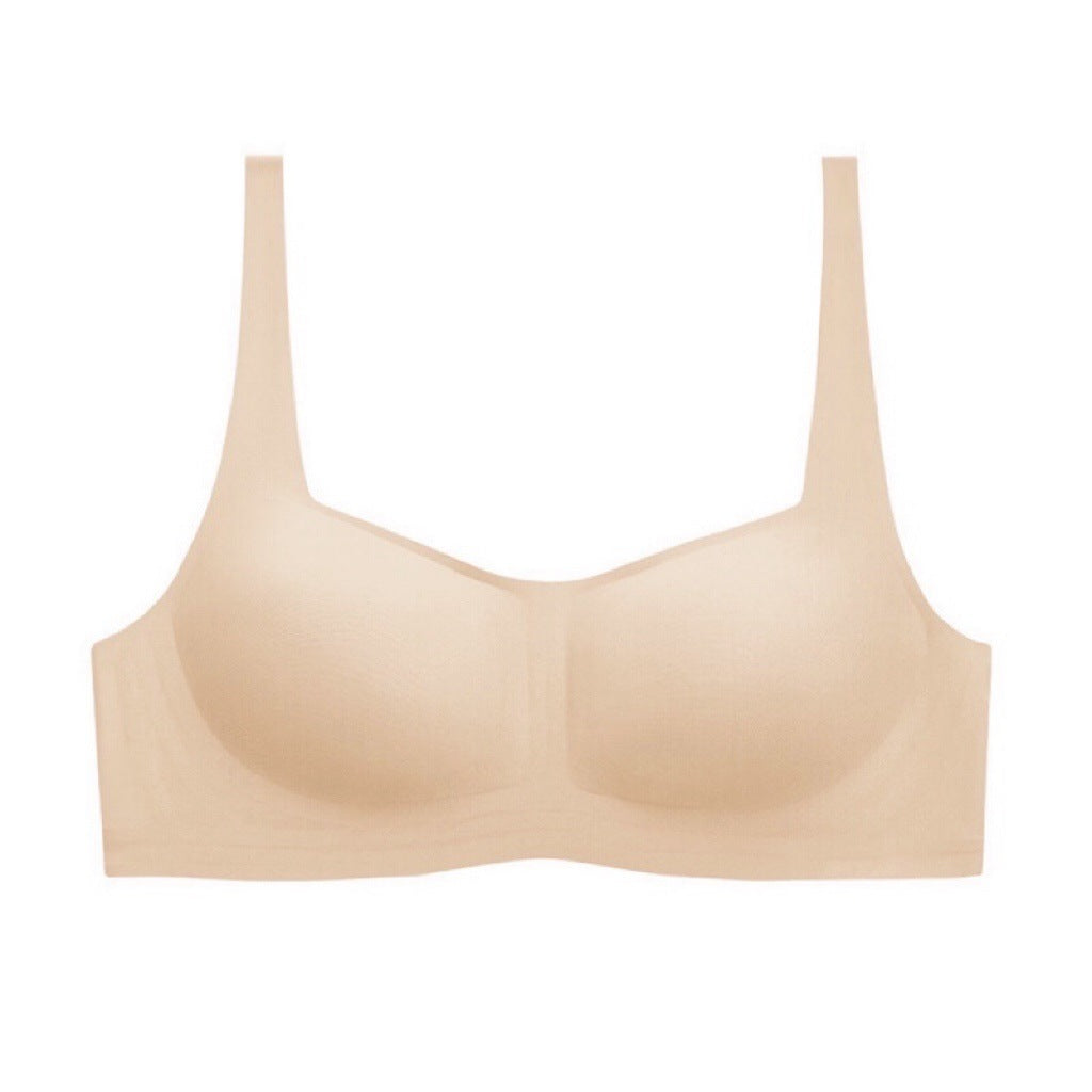 Seamless, comfortable jelly-like soft support women's bra