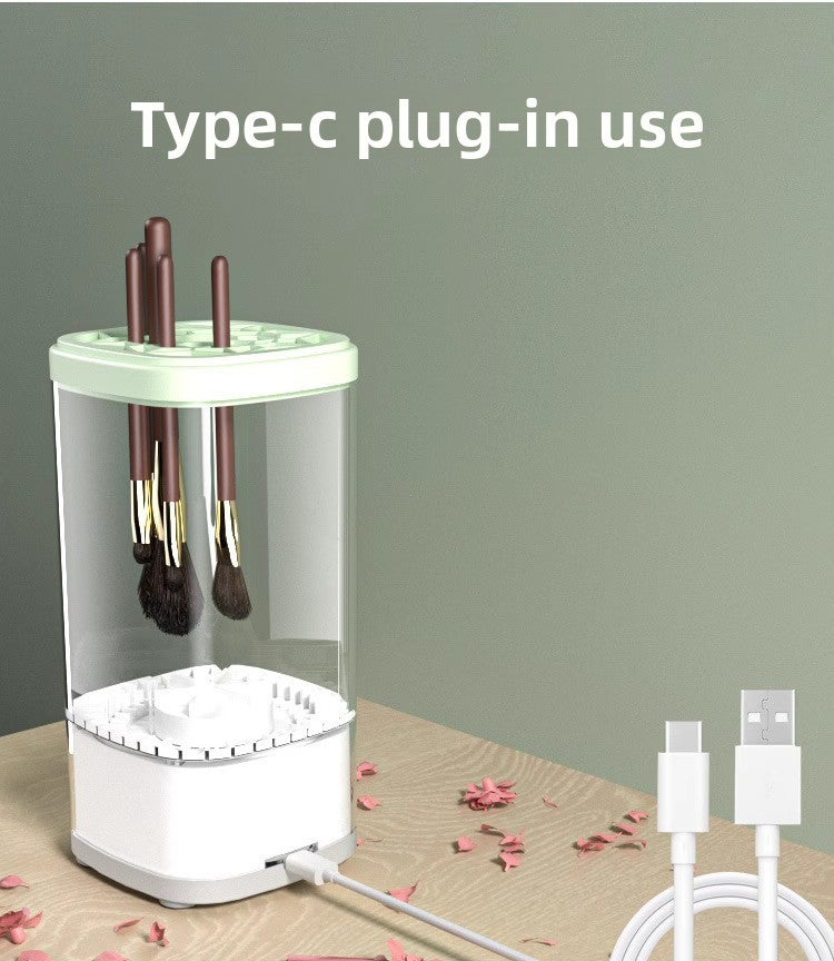 Automatic Makeup Brush Cleaning Machine with Drying and Disinfection