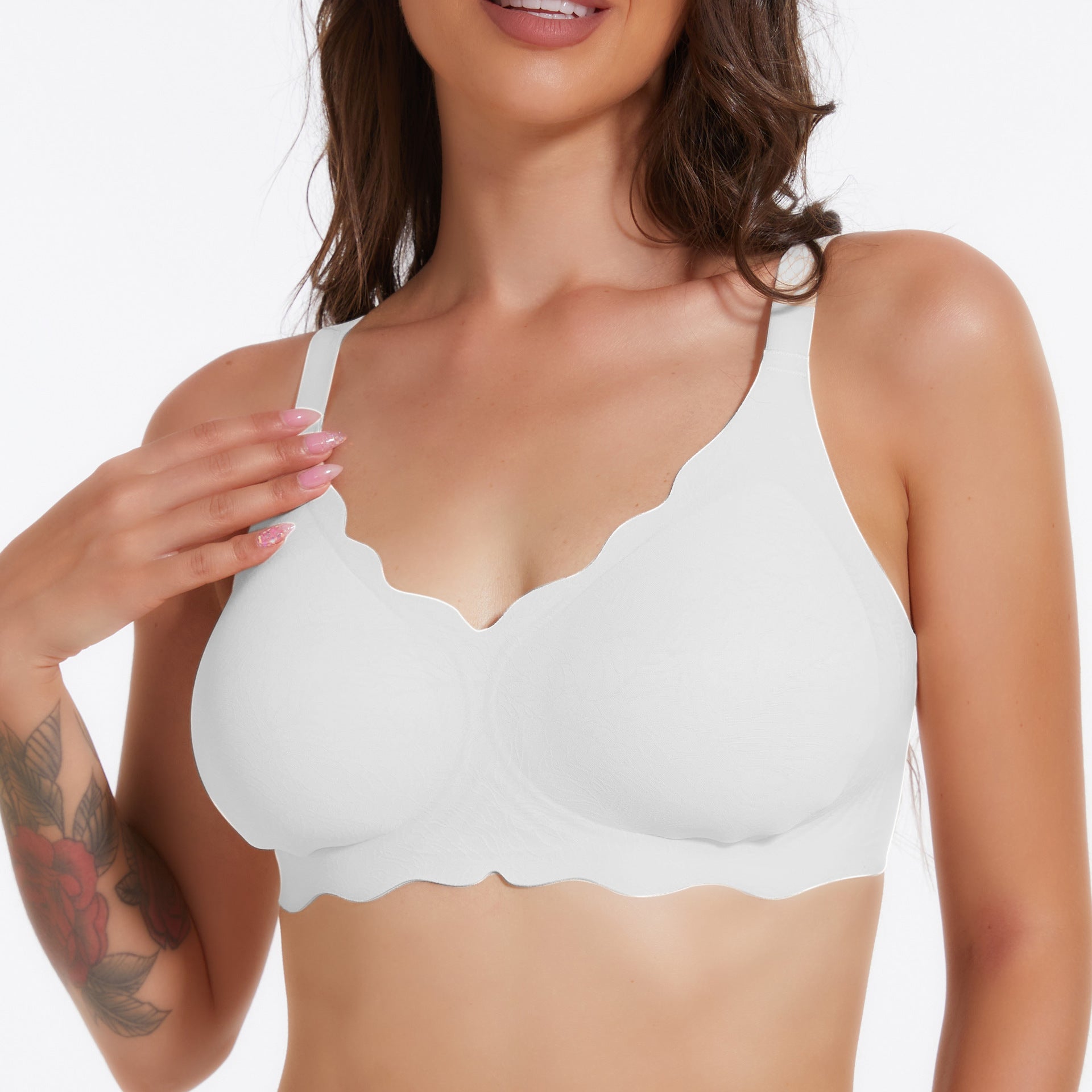 Jelly fits the bra seamlessly large-sized underwear