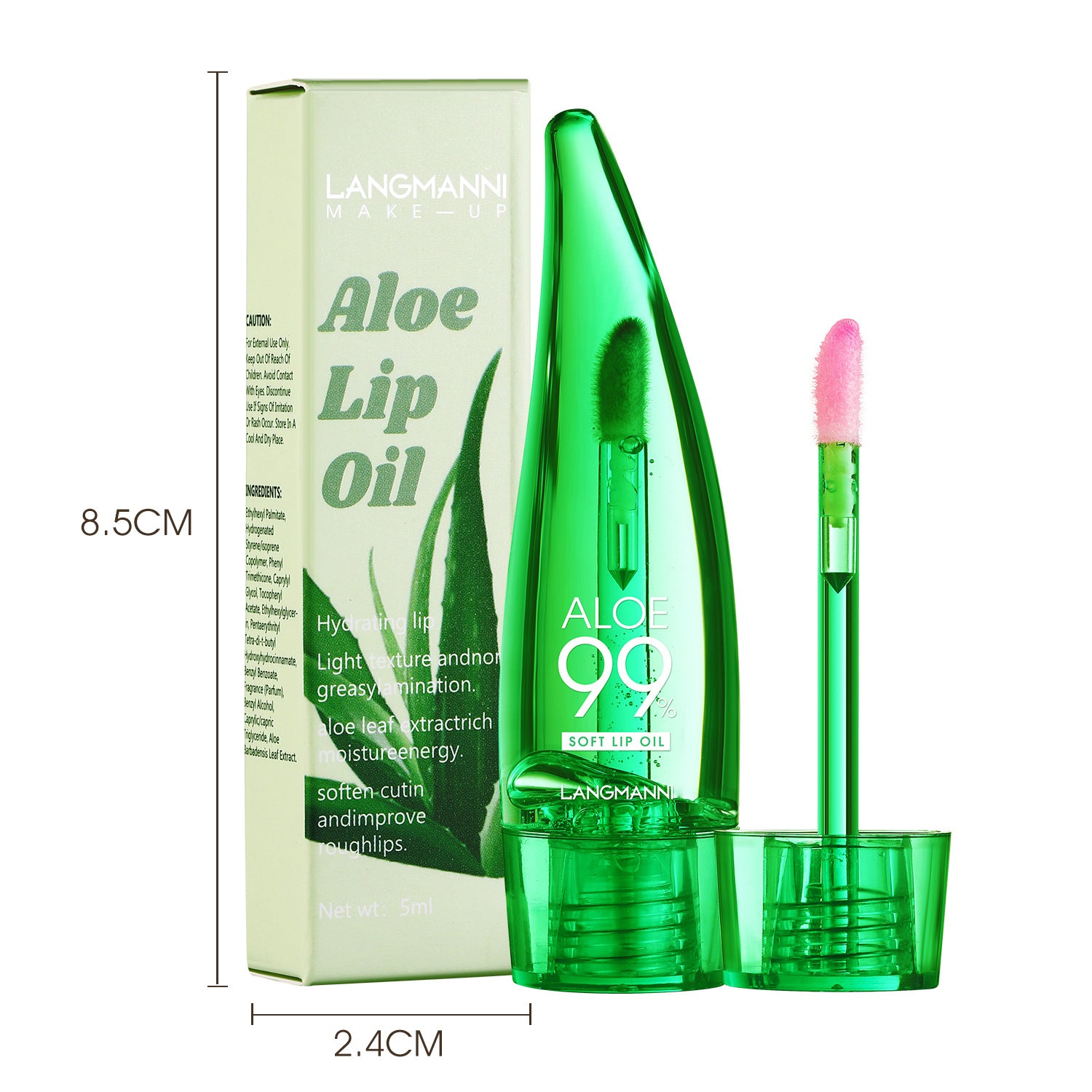 Aloe Color Changing Lip Gloss