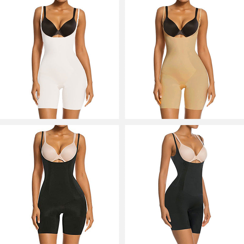Seamless Shapewear Bodysuit with Adjustable Straps