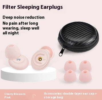Sleep Noise Reduction Muting Soundproof Super Strong Filter Earplugs