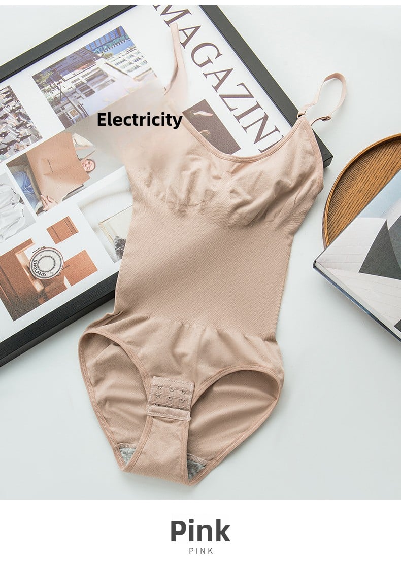 Women's Seamless Shapewear Bodysuit with Waist Support