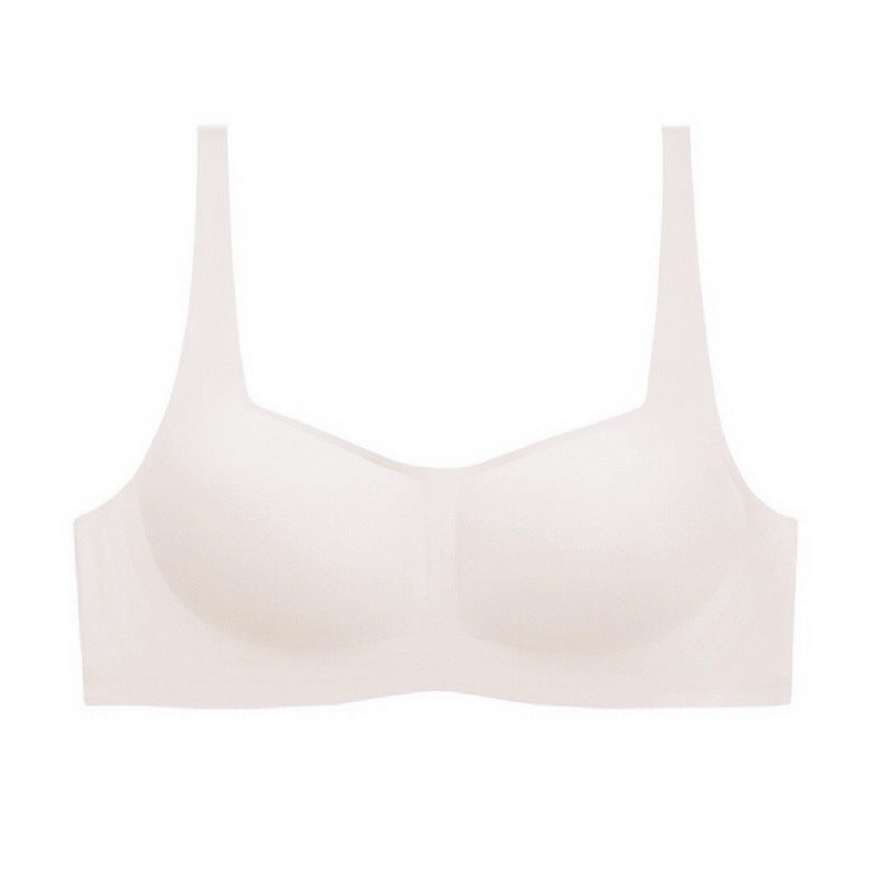 Seamless, comfortable jelly-like soft support women's bra