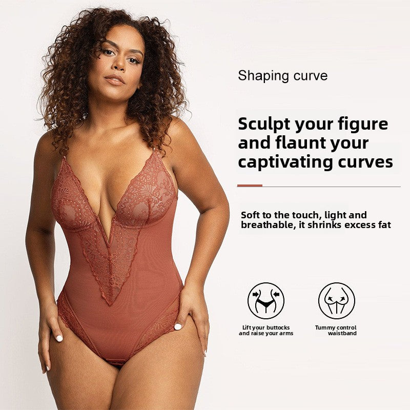 Lace Shapewear One-Piece Women's Underwear