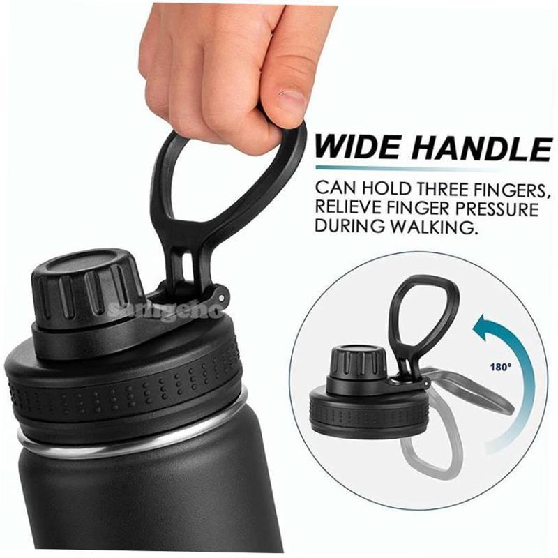 Insulated Stainless Steel Water Bottle with Straw