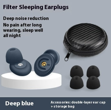 Sleep Noise Reduction Muting Soundproof Super Strong Filter Earplugs