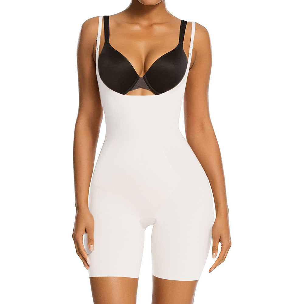 Seamless Shapewear Bodysuit with Adjustable Straps