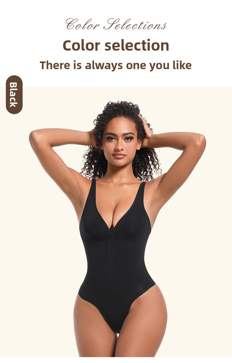 Strapless Seamless Shapewear Bodysuit with Tummy Control