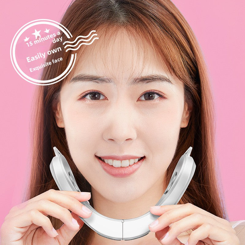 Facial Massager Vibration EMS Microcurrent Light Therapy