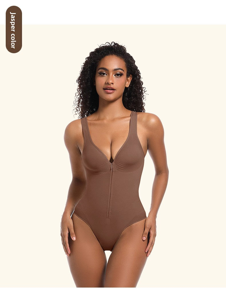 Strapless Seamless Shapewear Bodysuit with Tummy Control