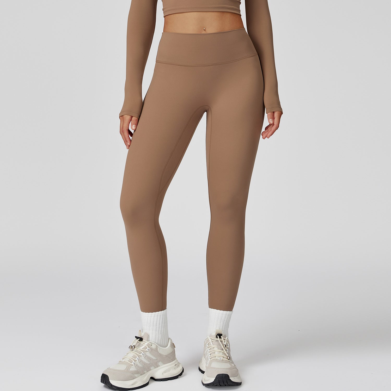 High-Waisted Brushed Yoga Pants for Women