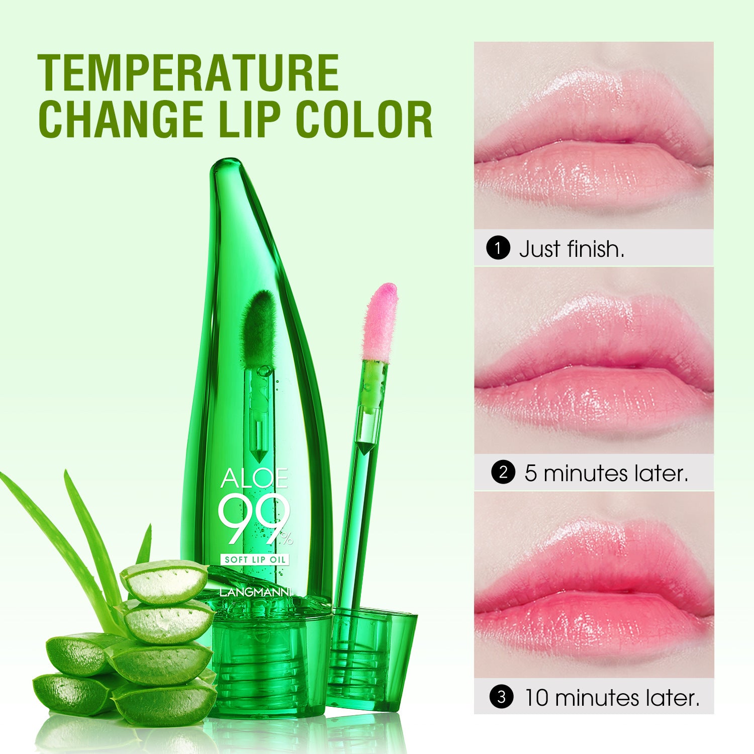 Aloe Color Changing Lip Gloss