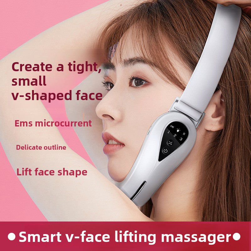 Facial Massager Vibration EMS Microcurrent Light Therapy
