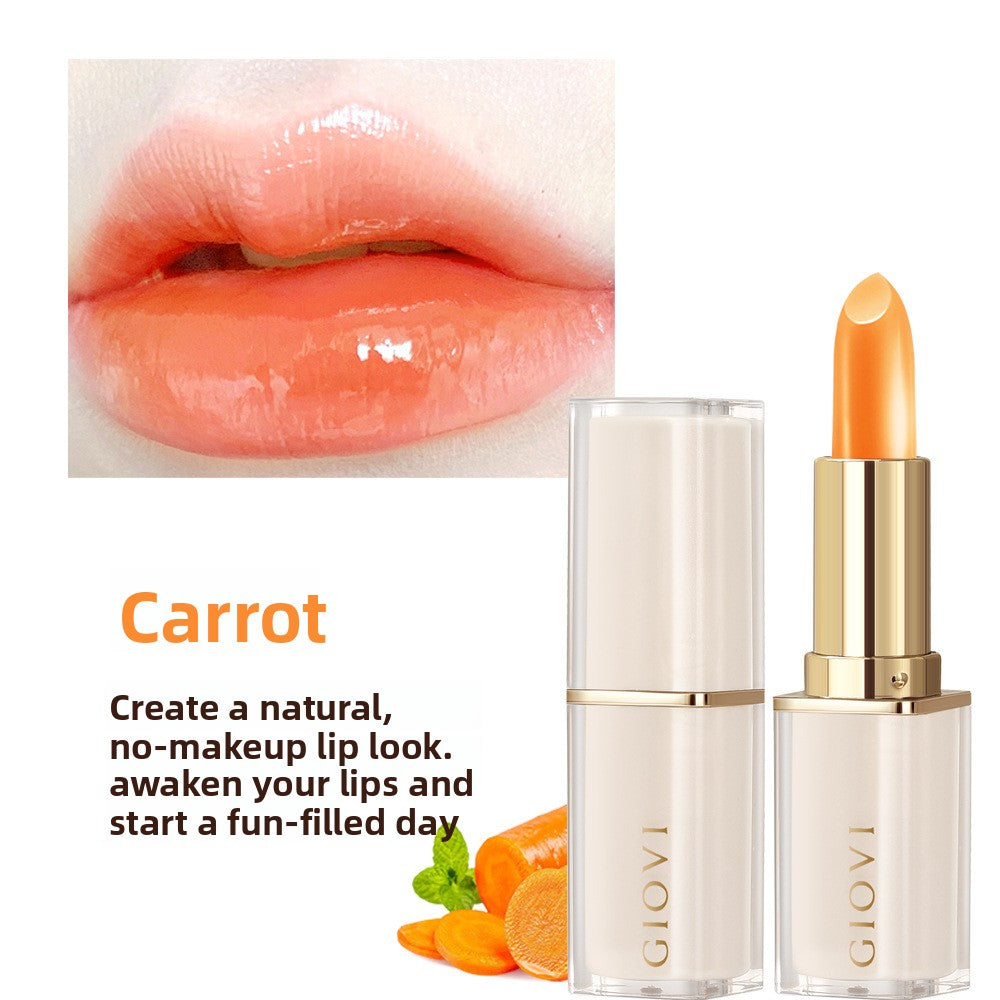 Temperature-changing lipstick