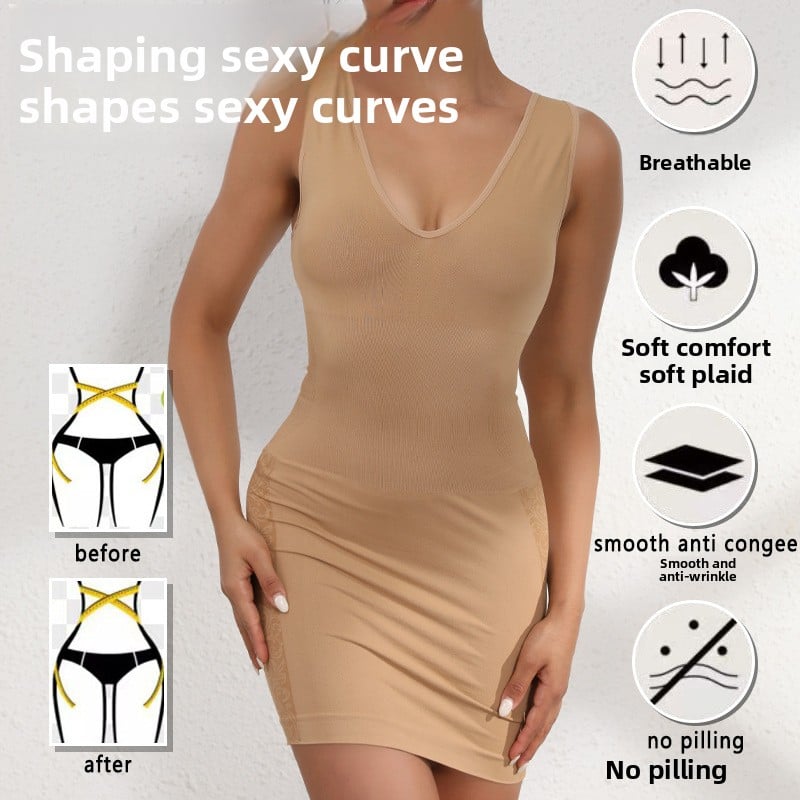 Seamless Shapewear Bodysuit for Hip Lift & Abdomen Control