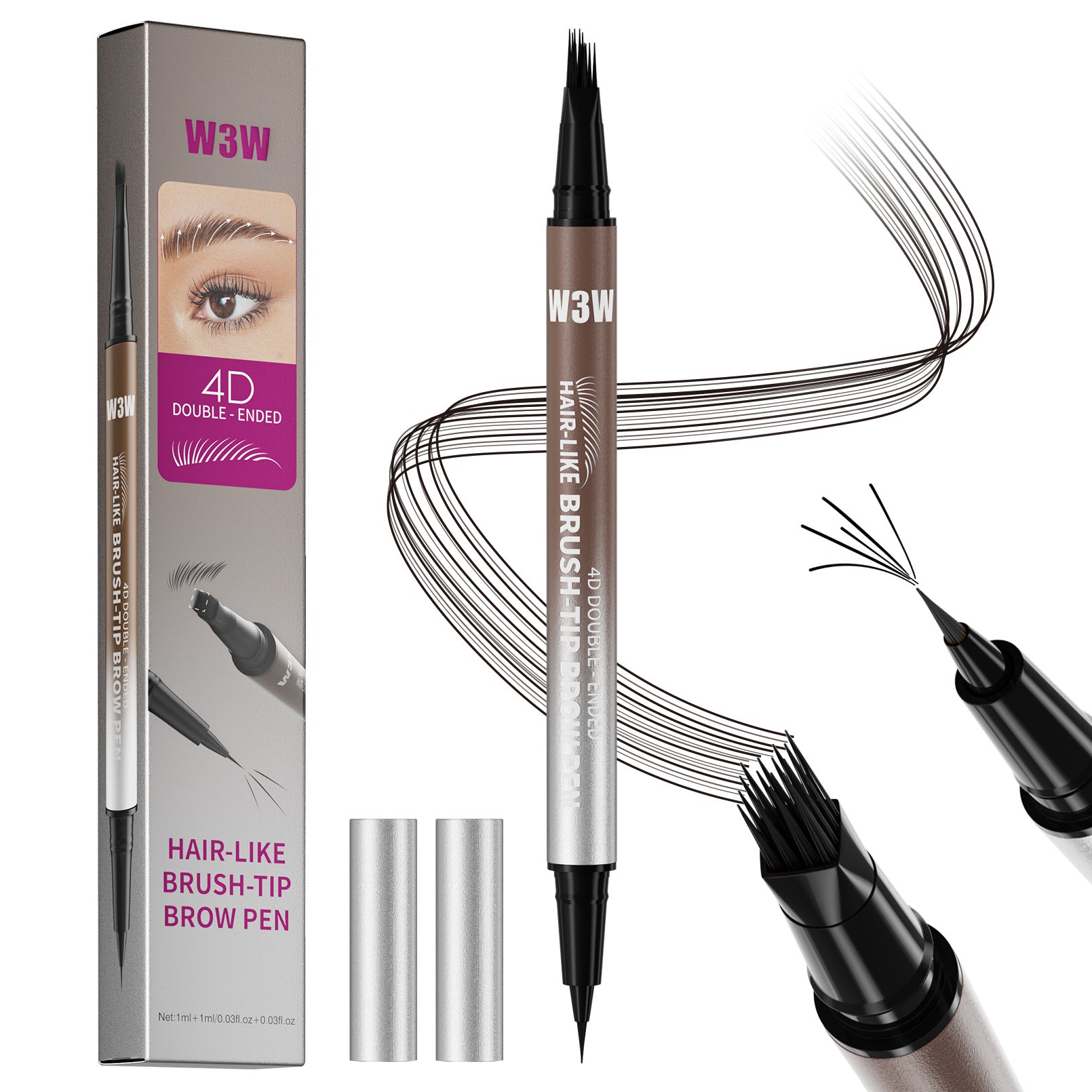Waterproof Long-Lasting Liquid Eyebrow Pencil