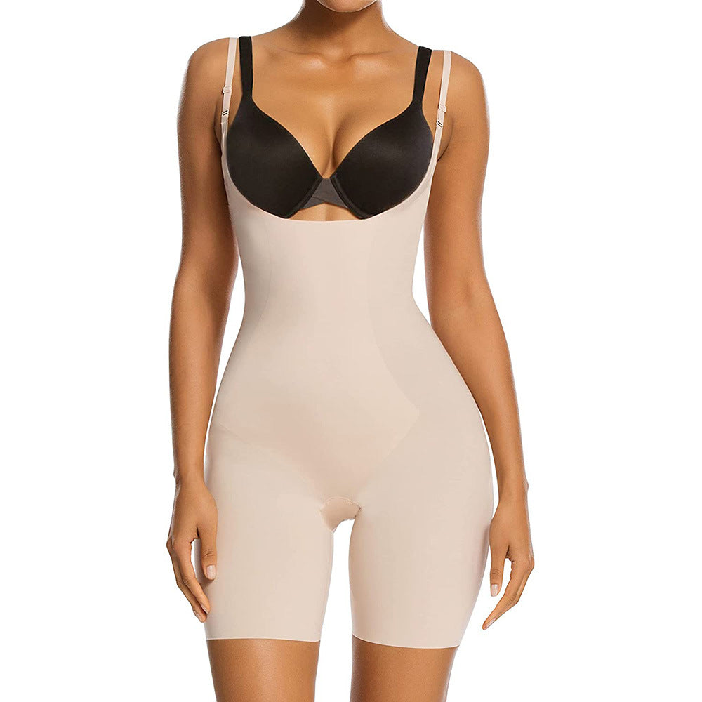 Seamless Shapewear Bodysuit with Adjustable Straps