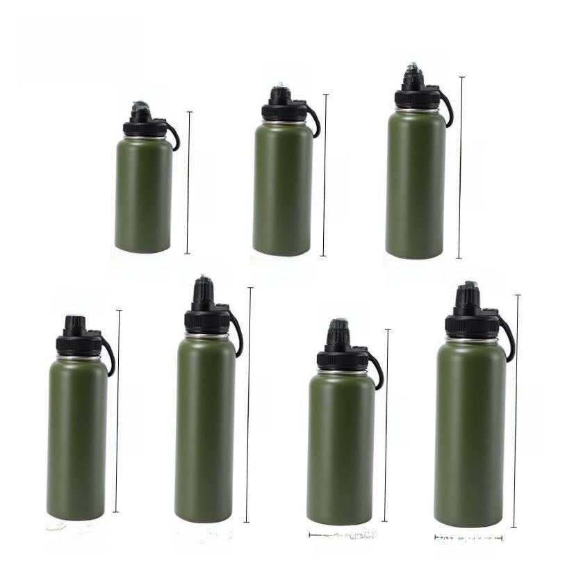 Insulated Stainless Steel Water Bottle with Straw