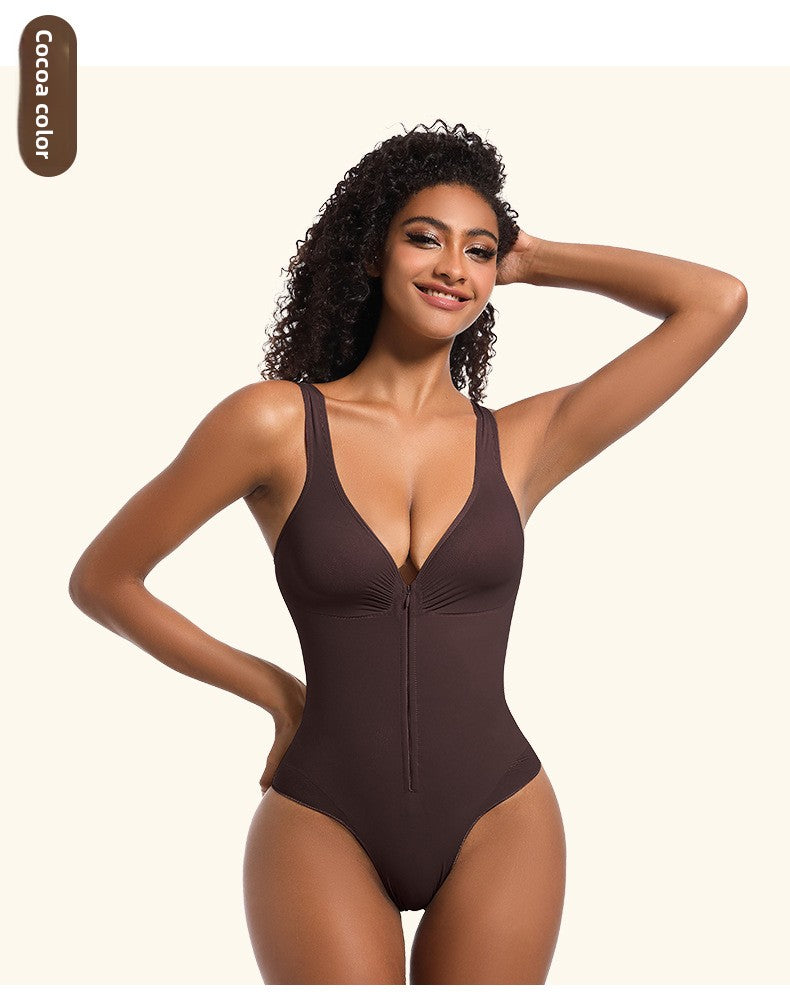 Strapless Seamless Shapewear Bodysuit with Tummy Control