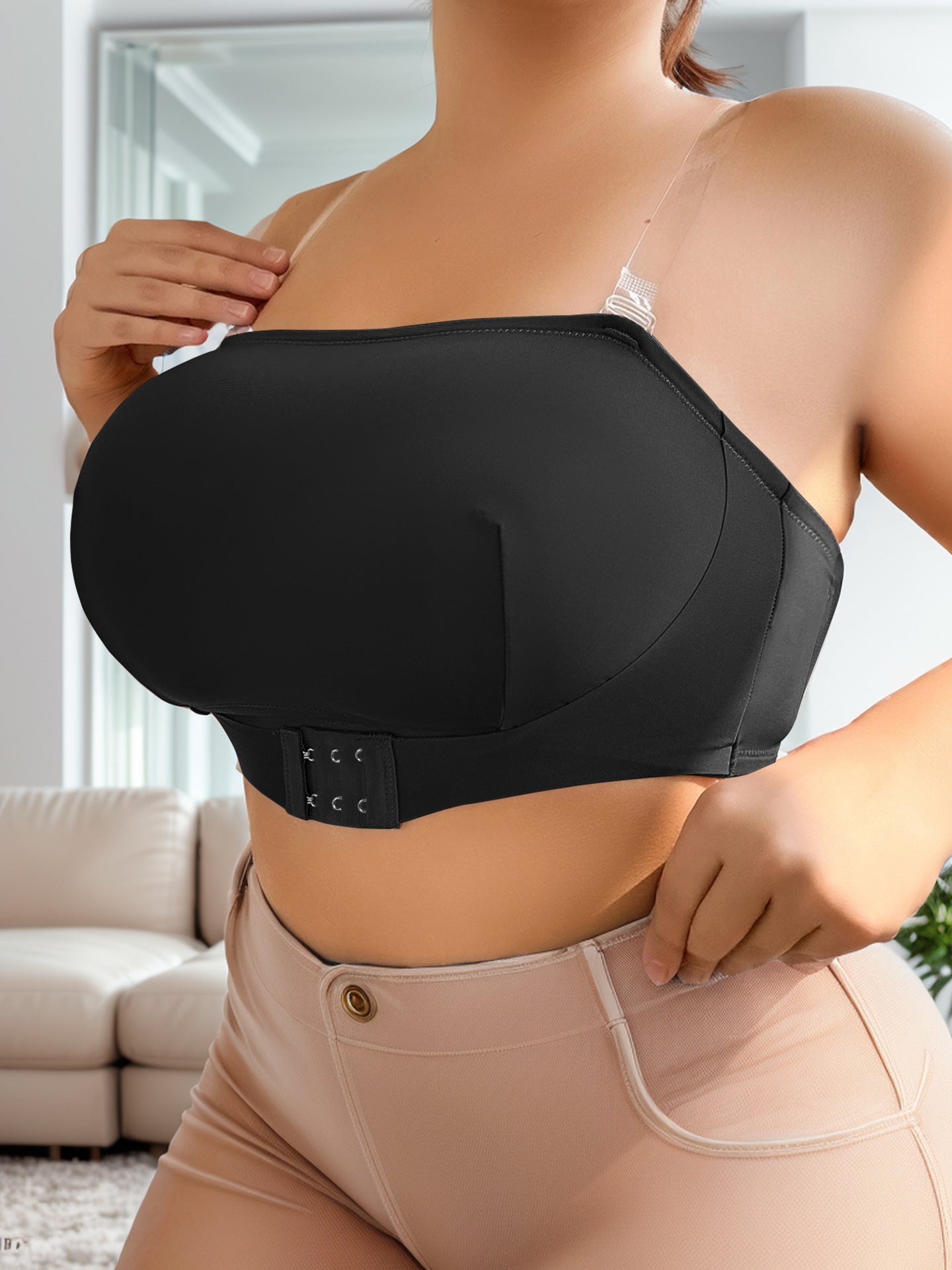 Seamless Comfort Strapless Bra