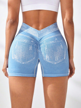 Women's Seamless Quick-Dry Yoga Shorts