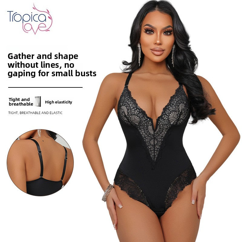 Lace Shapewear One-Piece Women's Underwear