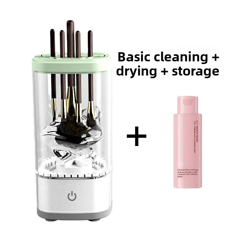 Automatic Makeup Brush Cleaning Machine with Drying and Disinfection