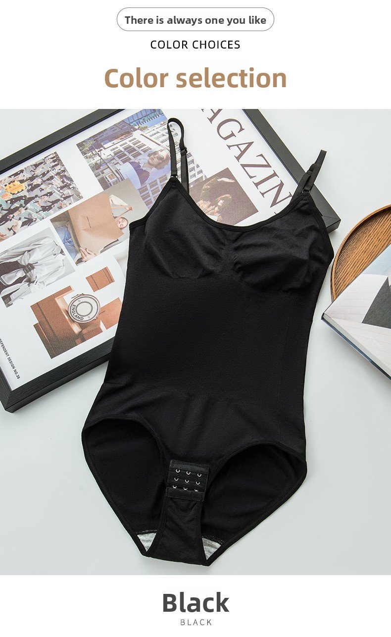 Women's Seamless Shapewear Bodysuit with Waist Support
