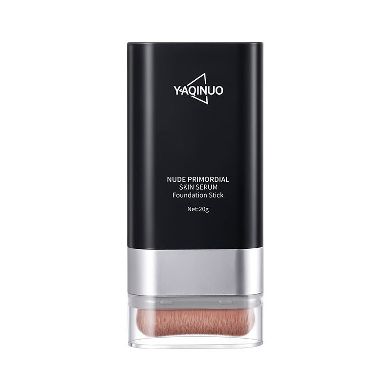 Double-ended foundation brush