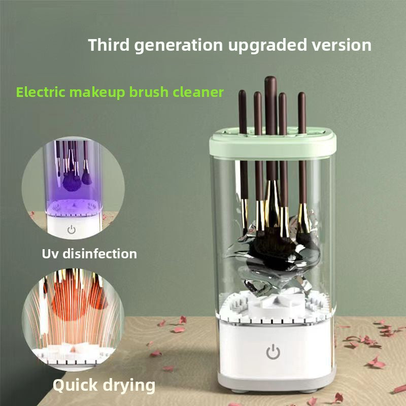 Automatic Makeup Brush Cleaning Machine with Drying and Disinfection